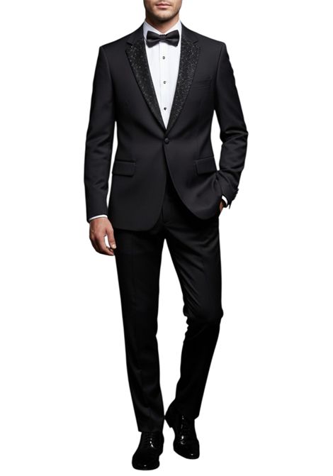 Smoking petto a lancia MARCEL MOREL | Abiti | AB0513NERO